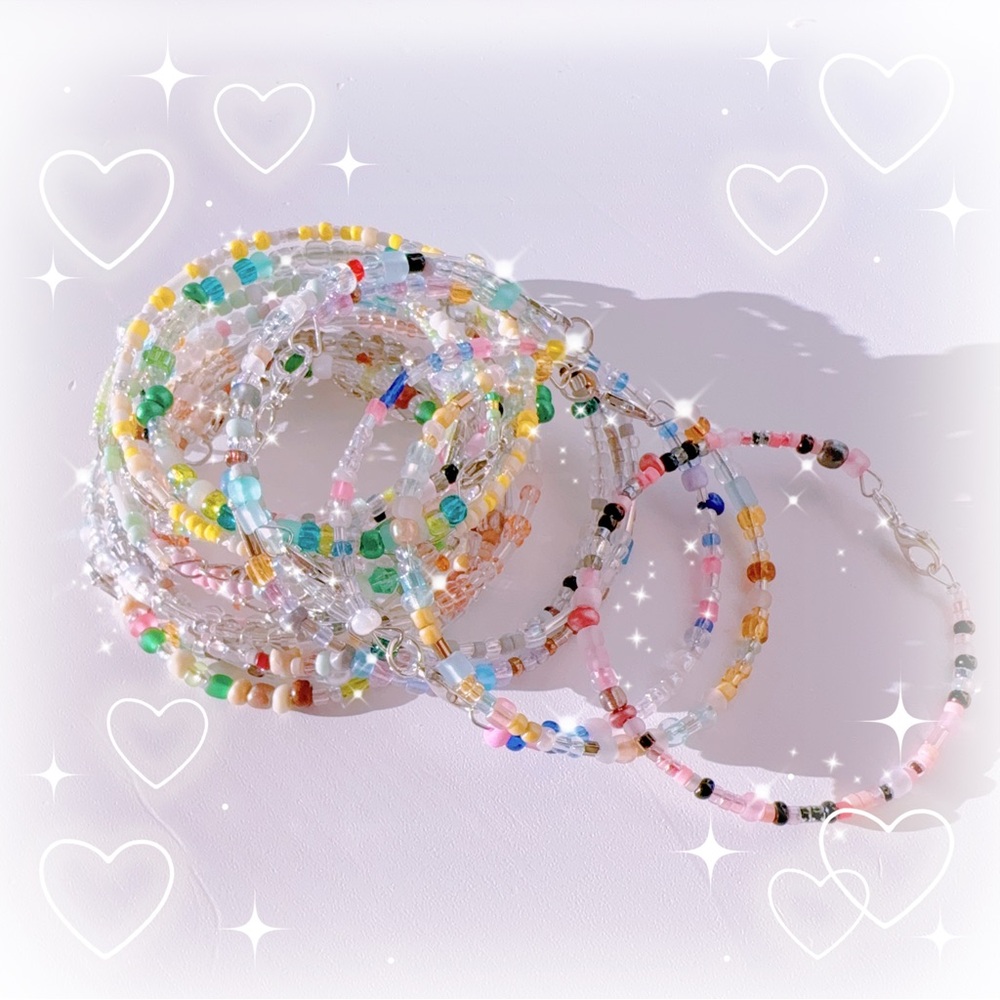 3 for$10-Cute kawaii beaded bracelet for adult